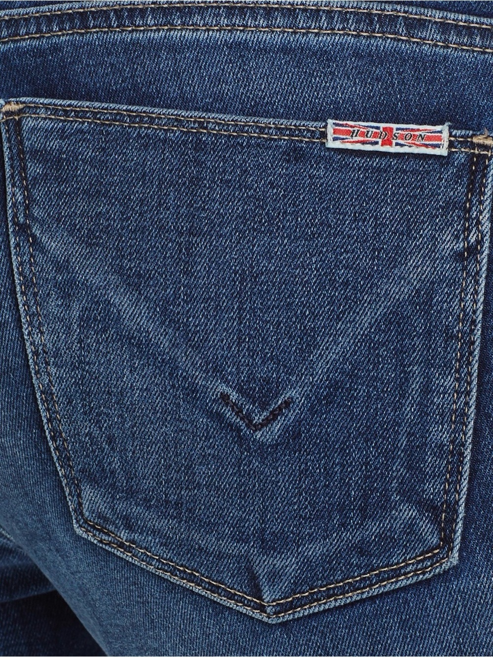 👖Hudson Krista super skinny Jeans Women's Deep Blue Stretch Denim💙 - Picture 5 of 9